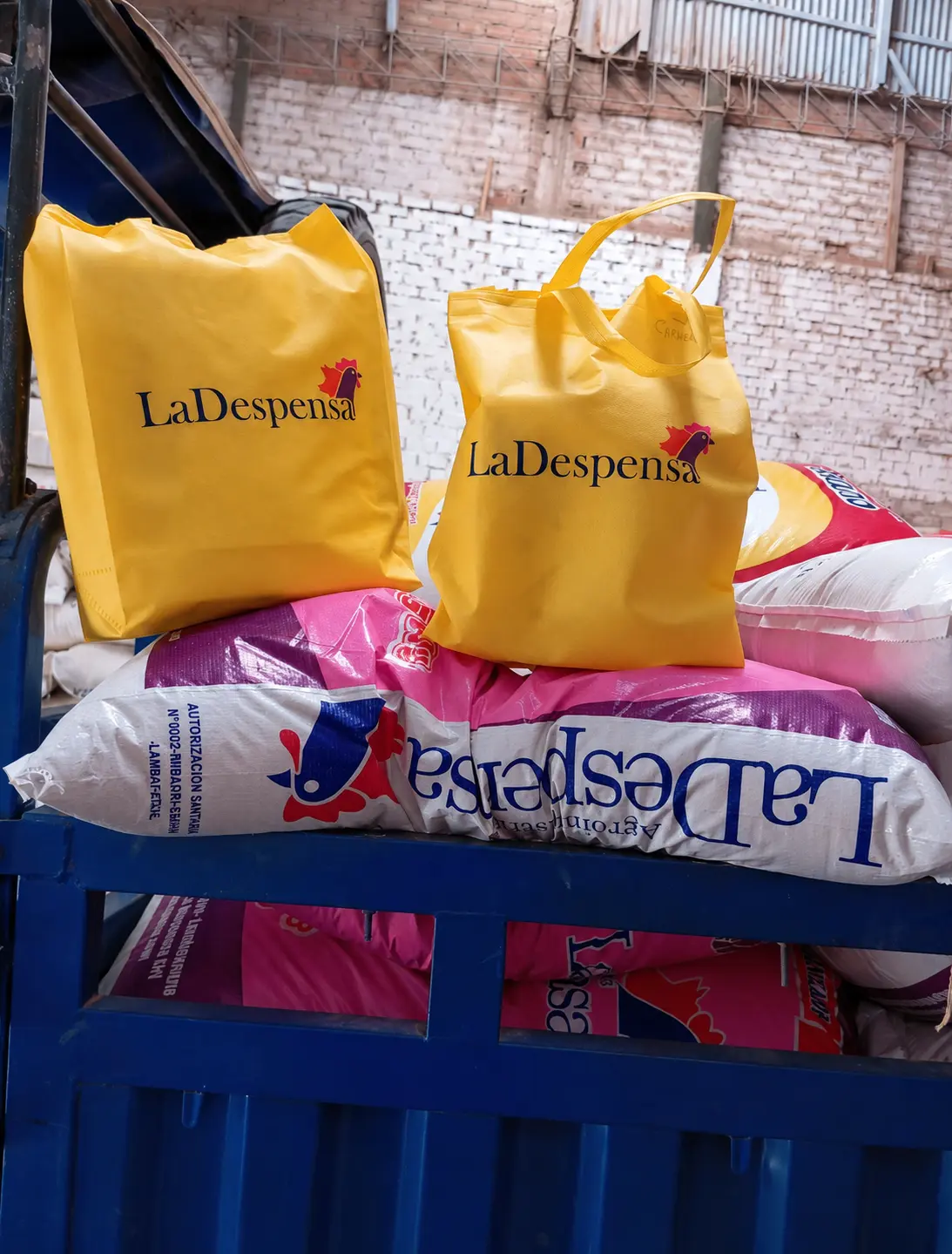 Bolsas con la marca La Despensa